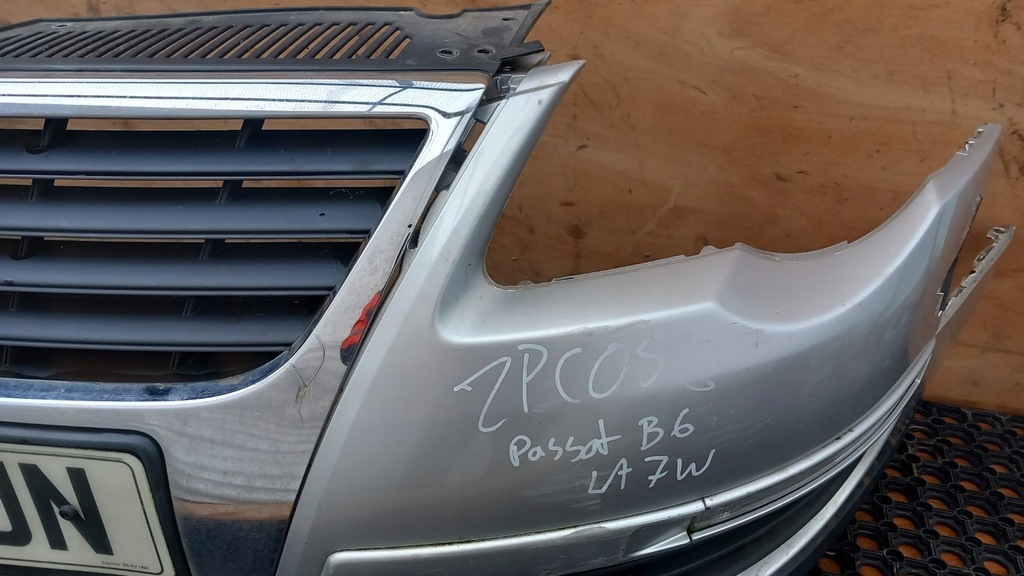 фото №7, Vw passat b6 бампер перед la7w