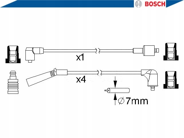 фото №5, Провода зажигания [bosch]