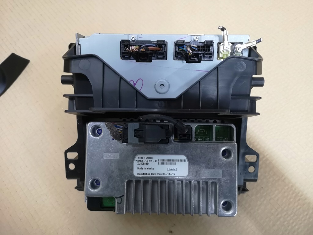 фото №4, Ford focus mk3 lift 14-18 радио навигация gps комплект набор dm5t-14f239-ap