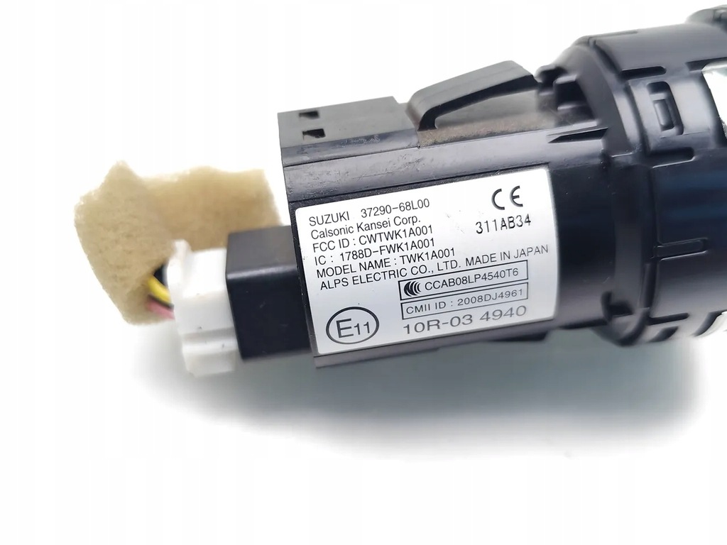 фото №7, Suzuki sx4 s-cross кнопка зажигания запуск / стоп 2015 хэтчбек 4/5dr