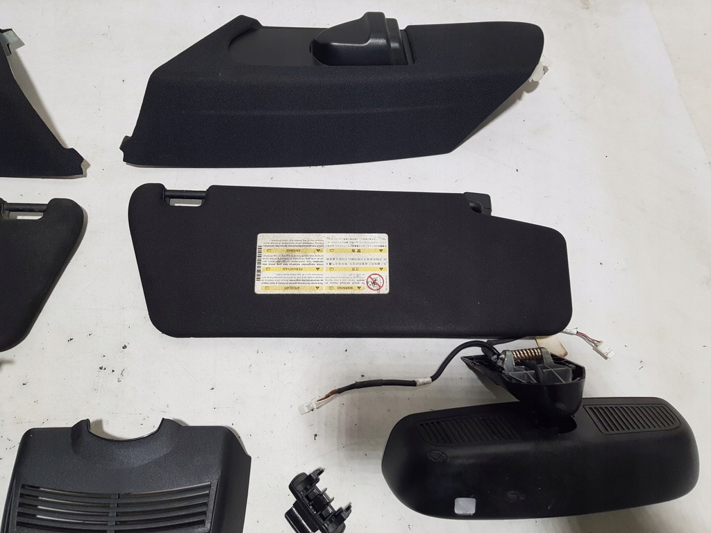 фото №7, Mercedes w212 amg чорні салон стійки пластики