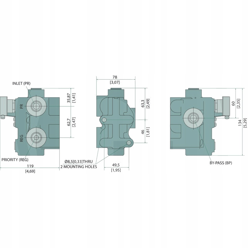 Купить Webtec 3-wege stromvent. ck2fv2v125j+rv 3/4-50