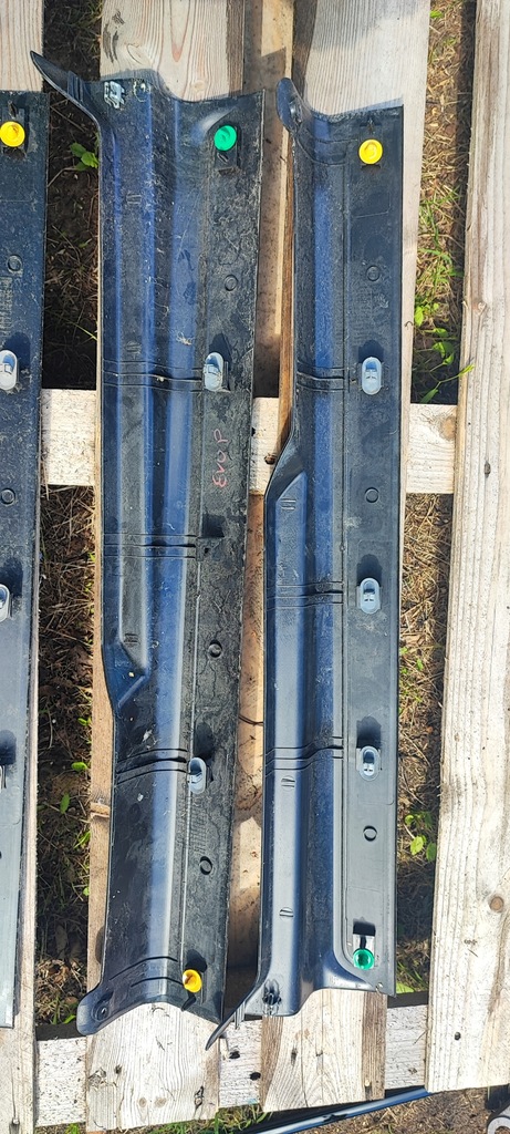 фото №4, Fiat punto evo 3d молдинг накладка порог порог