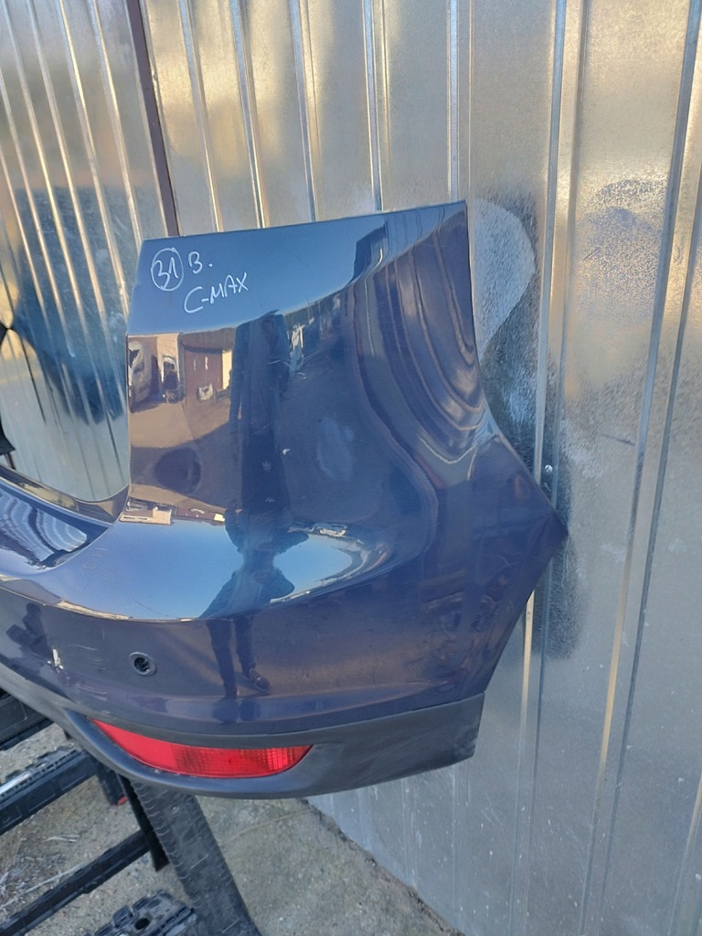 фото №12, Бампер задняя задний pod датчики pdc ford grand c-max mk2 2011-2014 цвет ea