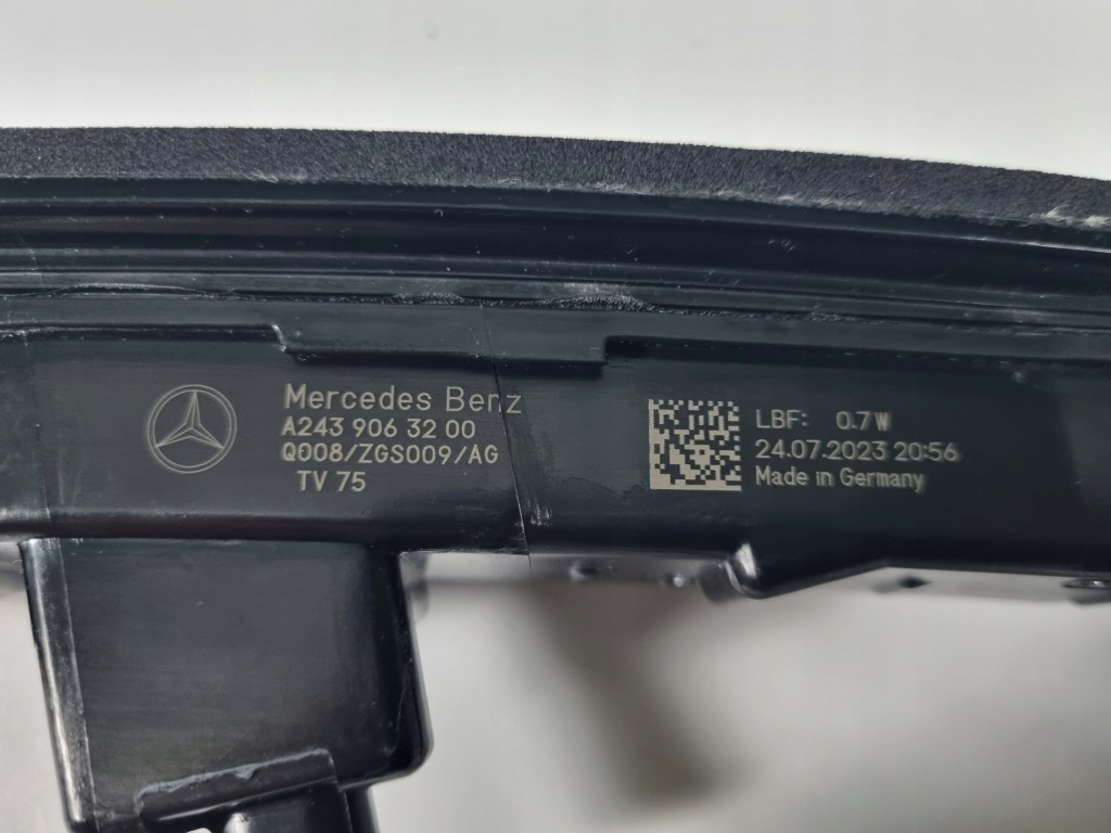 фото №12, Mercedes eqa eqb h243 w243 лампа передня накладка led a2439063200