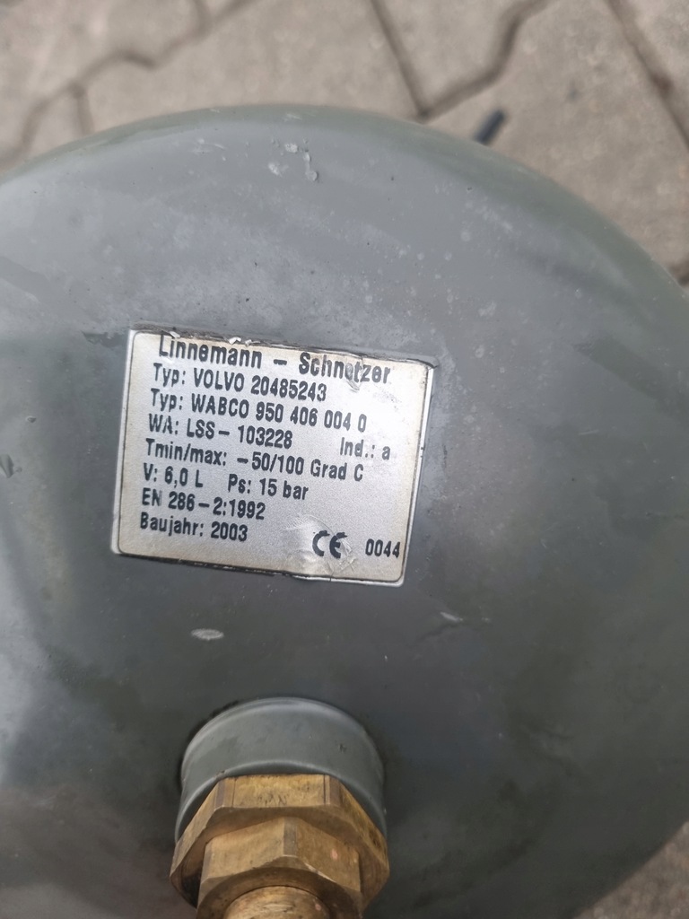 фото №5, Бак баллон воздуха 6l volvo fl 6 00-06