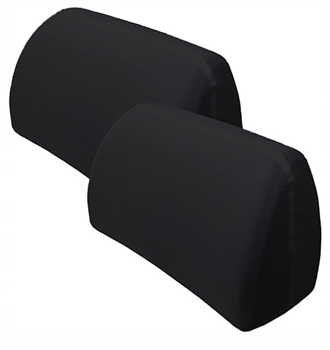 фото №1, Чехлы na подголовники, чёрные, 2 szt.