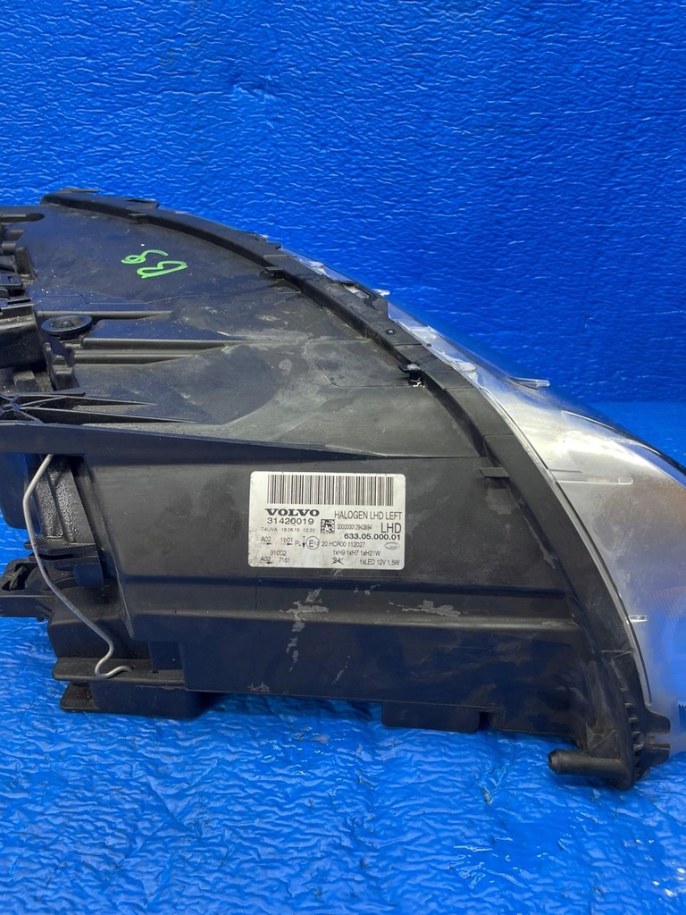 фото №6, Volvo s80 ii v70 iii lift led передня лампа ліва лівий перед europ 31420019