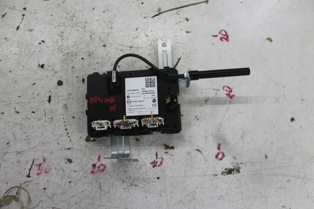 фото №1, Модуль блок управления assy bcm 95400-d4tl0 optima iv 15-20