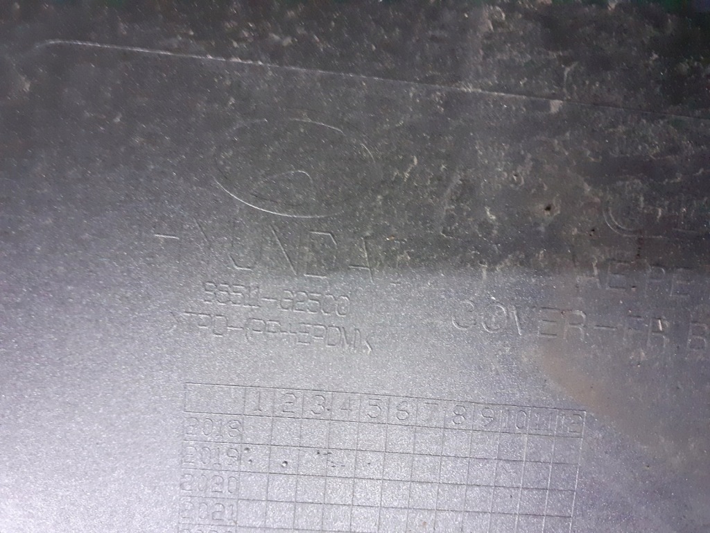 Бампер передний перед hyundai ioniq рестайлинг  2019- 86511-g2500 Киев