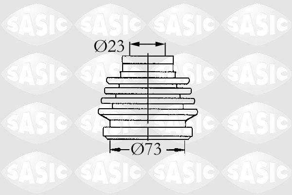 фото №10, Sasic 9004631 набор защита, система рулевой