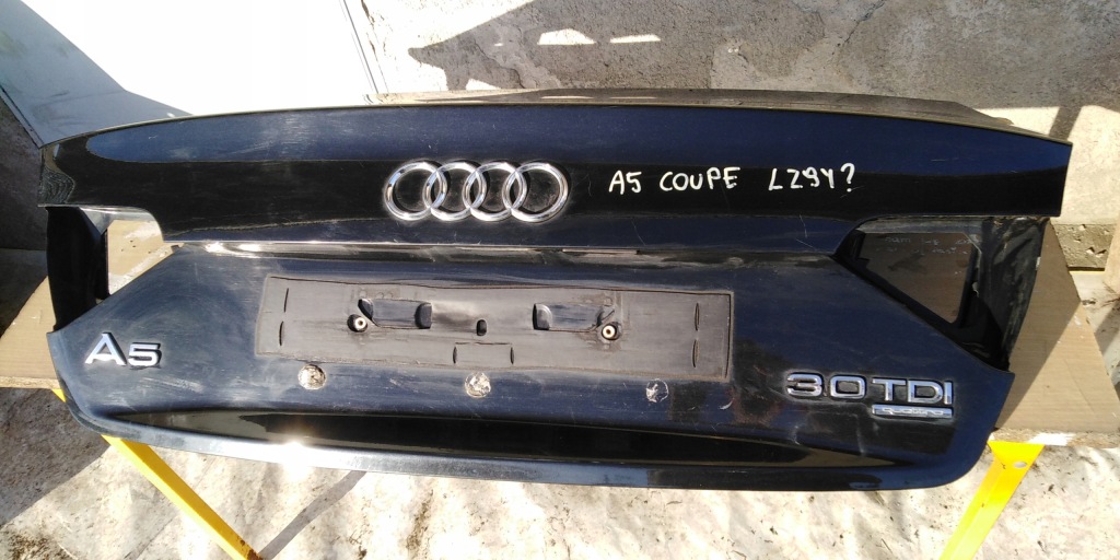 фото №1, Audi a5 coupe кришка багажника багажника без оснащення