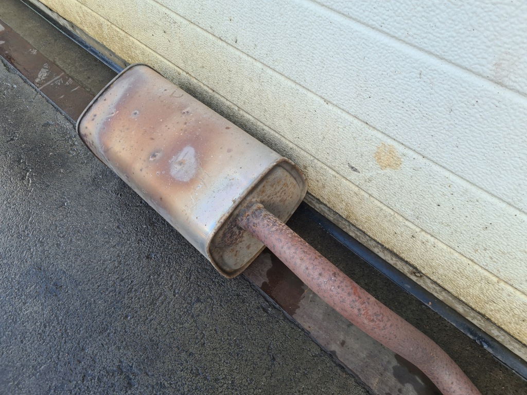 фото №11, Renault twingo ii 1.2 труба вихлопна гасник 8200386236