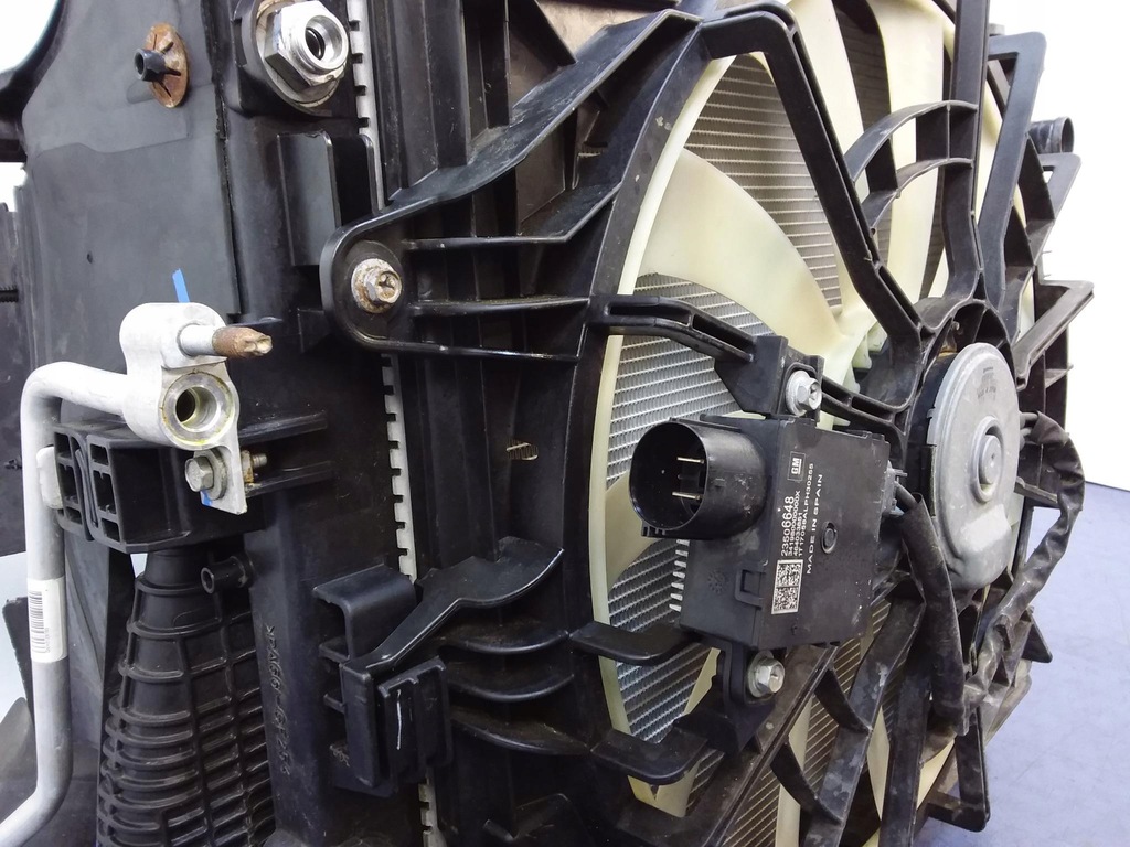 фото №8, Cadillac cts iii 2.0 t комплект радиатор вентилятор