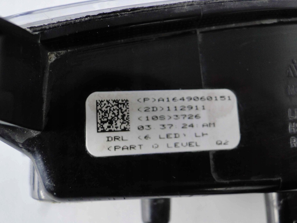 фото №7, Mercedes ml w164 164 lift противотуманная фара led левый drl