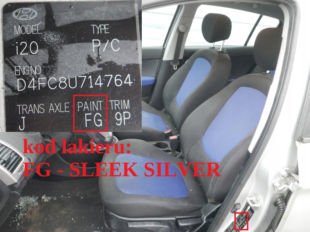 фото №9, Петля дверь правый перед góra fg hyundai i20 i 5d