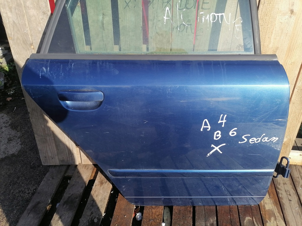 фото №7, Дверь правый задняя audi a4 b6 sedan lz5c
