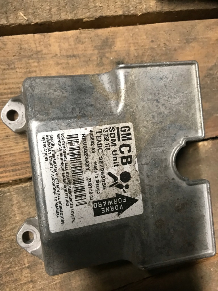 фото №1, Opel модуль подушек подушка безопасности 13288175 cb