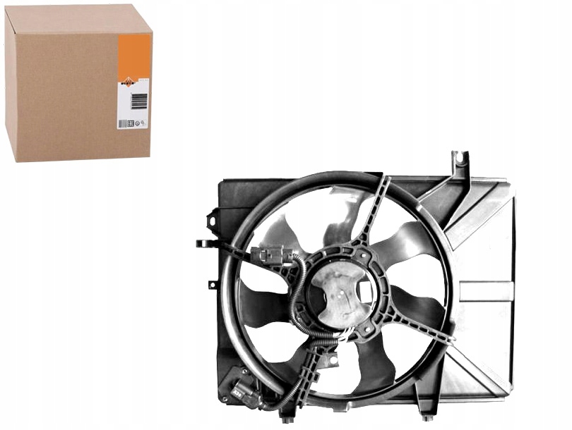 фото №1, Вентилятор радиатора с корпус hyundai getz 1.5d