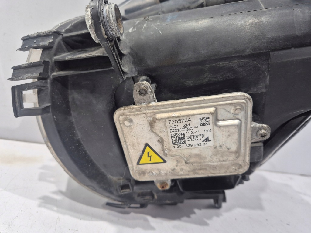 Фара чорний black ксенон лампа права омивач mini cooper s r56 рестайлінг Доставка