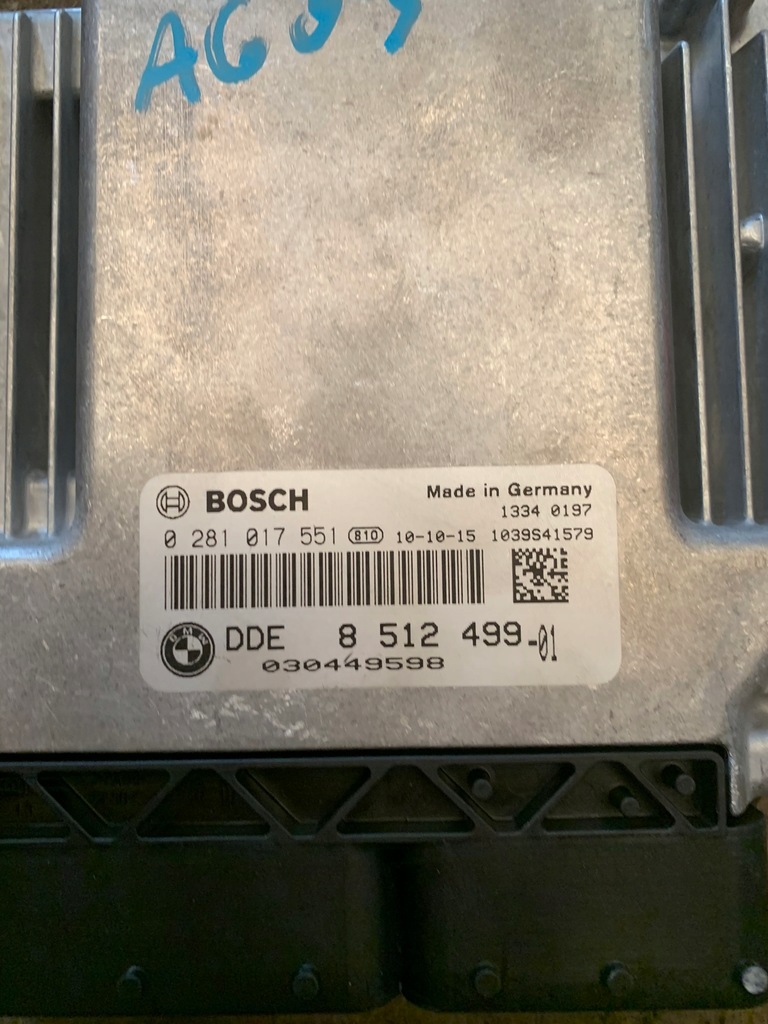 фото №4, Бортовий комп'ютер блок керування двигуна bmw e81 e87