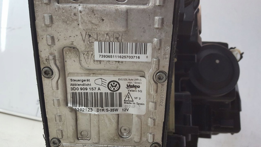 фото №9, Лампа перед передняя левая vw phaeton lift