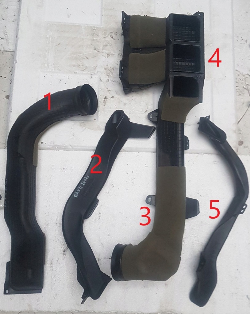 фото №1, Впуск канал туннель воздуха консоли toyota rav 4