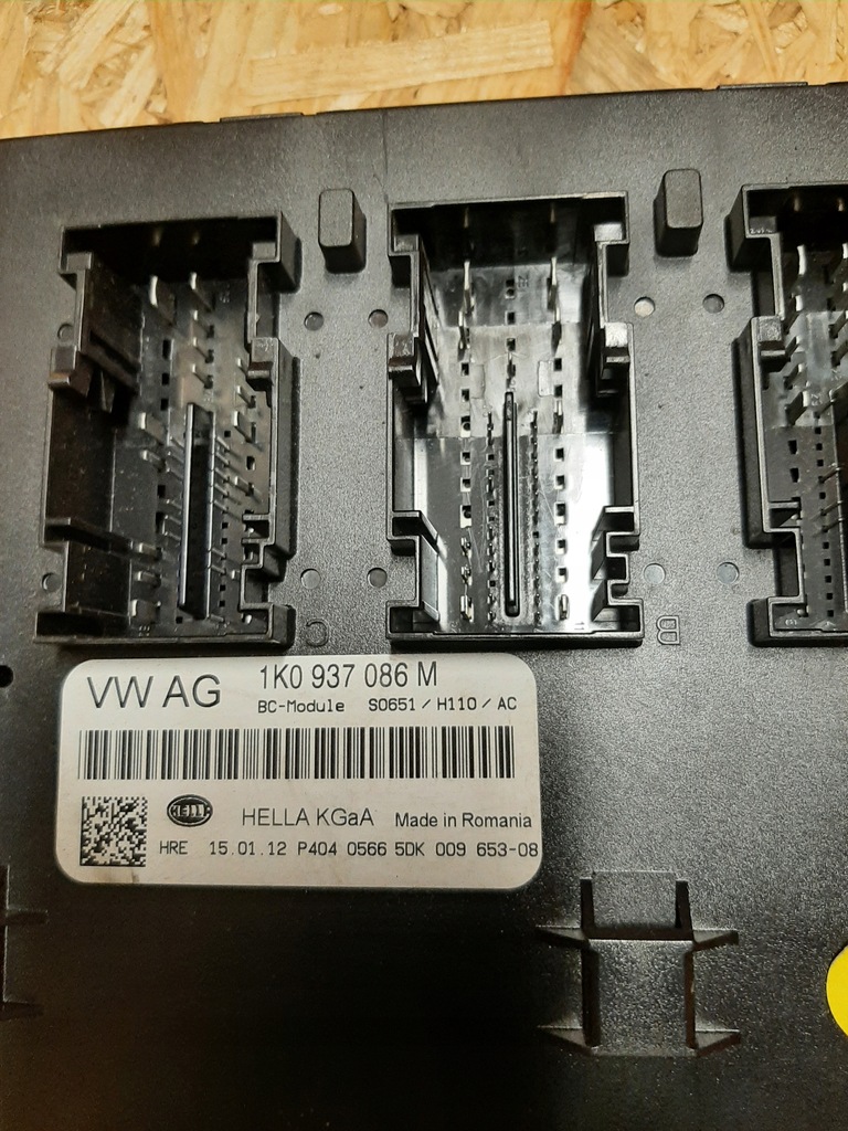 фото №4, Модуль комфорта bcm 1k0937086m