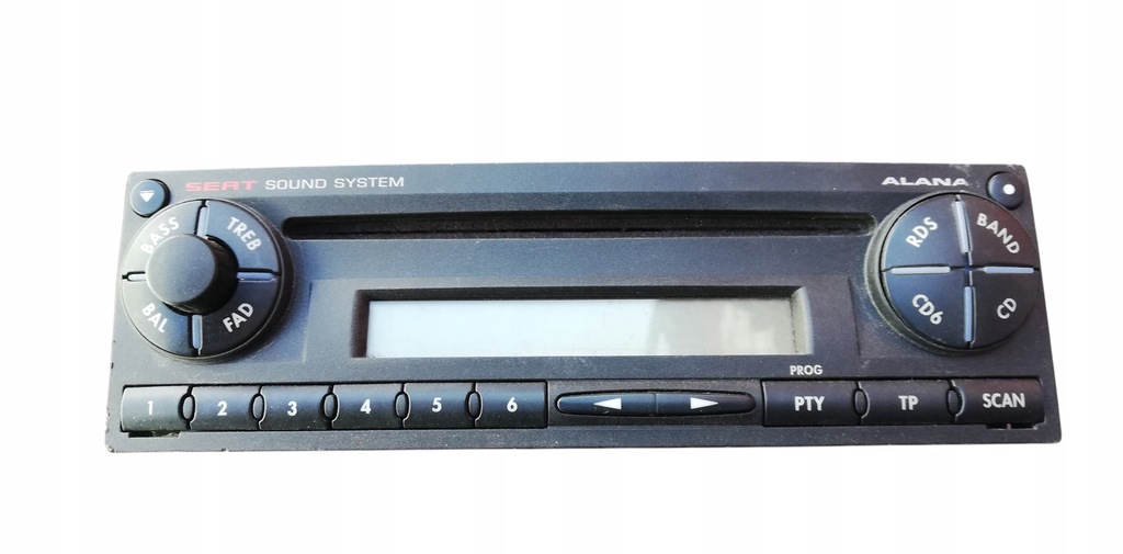 фото №1, Радио радиопроигрыватель seat ibiza iii оригинальный номер 6l0035156