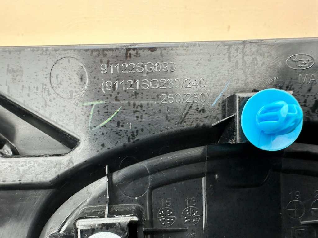 фото №14, Subaru forester sj iv 4 15-18r решётка радиатора решётка радиатора молдинг перед передний 91122sg090