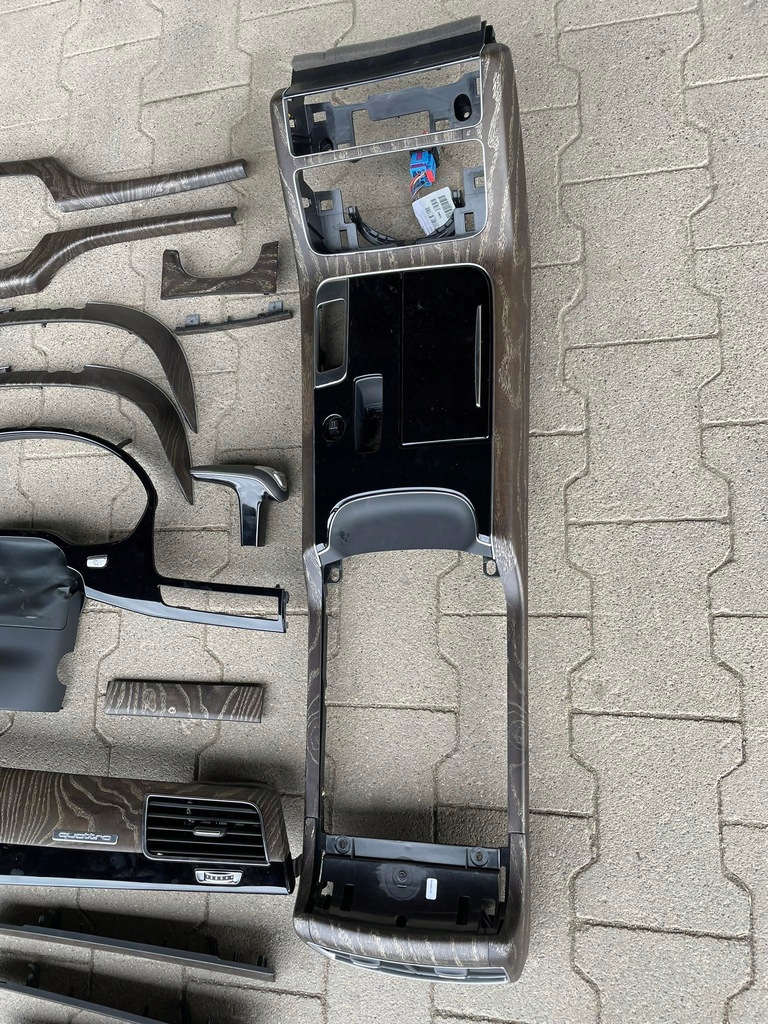 фото №16, Audi a8 d4 lift dekor молдинг декоративна drewno komple