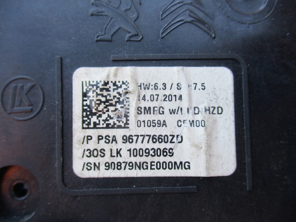 фото №10, 308 t9 2014 r- радио панель переключателей 96777660zd