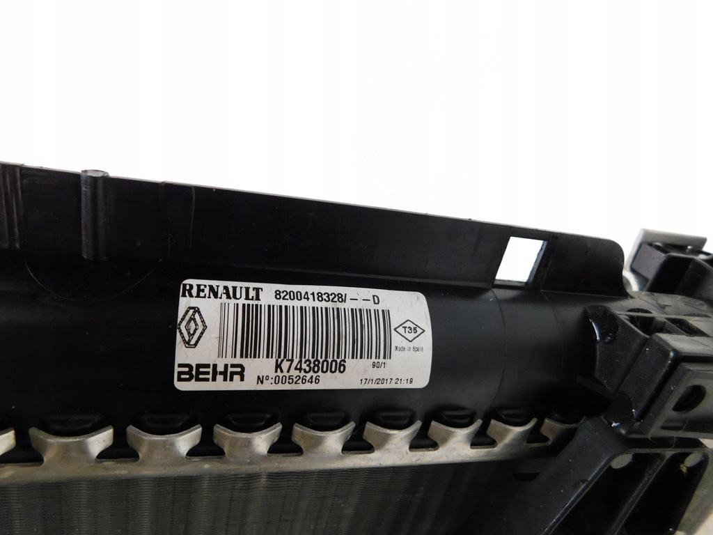 фото №8, Радіатор kpl. citan kangoo ii lift z.e. 1.2 1.5