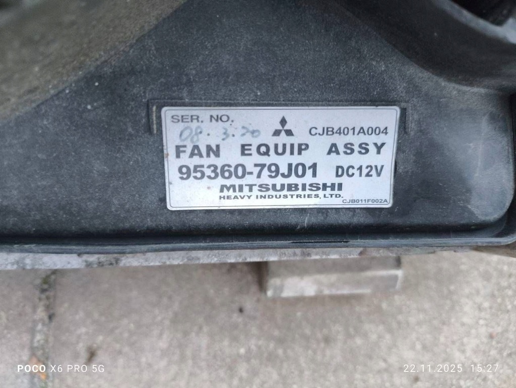 фото №6, Вентилятор радиатор комплект перед suzuki sx4 sedici 1.5 1.6 бензин