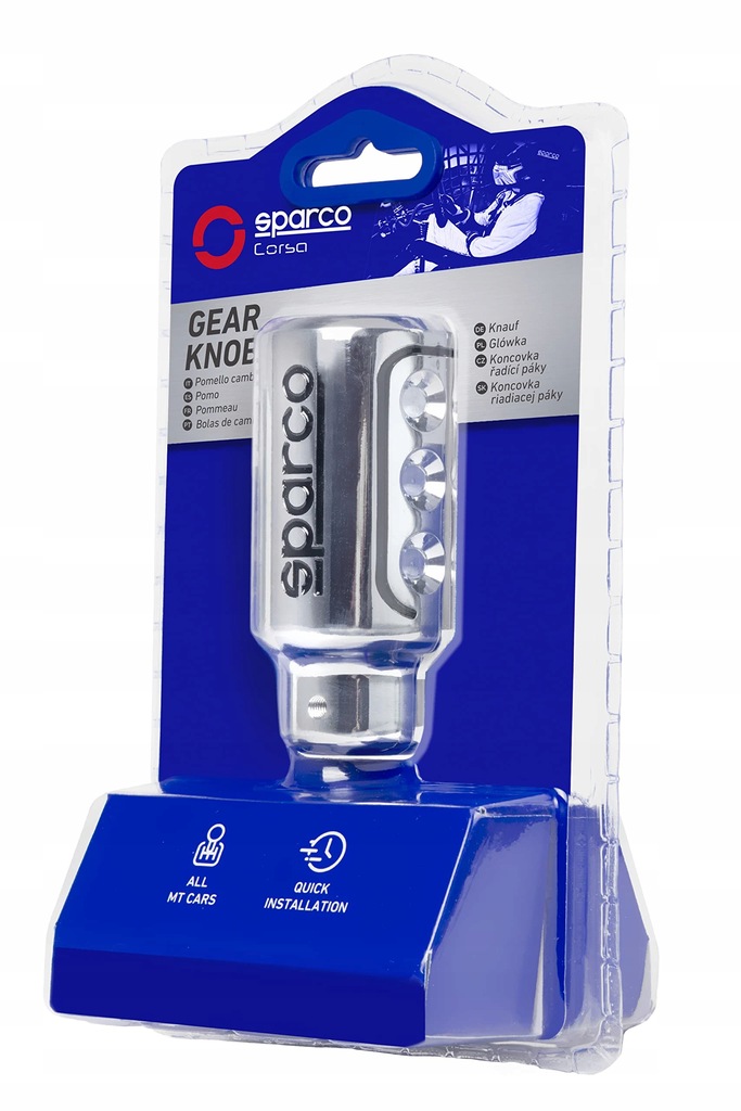 фото №15, Sparco racing хромированная ручка переключения передач