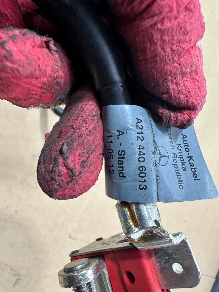 фото №5, Клема піротехнічна, плюсова mercedes cls w218, w212, w204