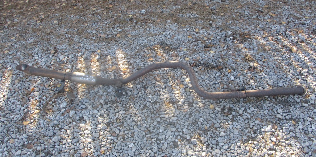 фото №1, Гасник труба вихлопна citroen c4 cactus 1.6 bluehdi