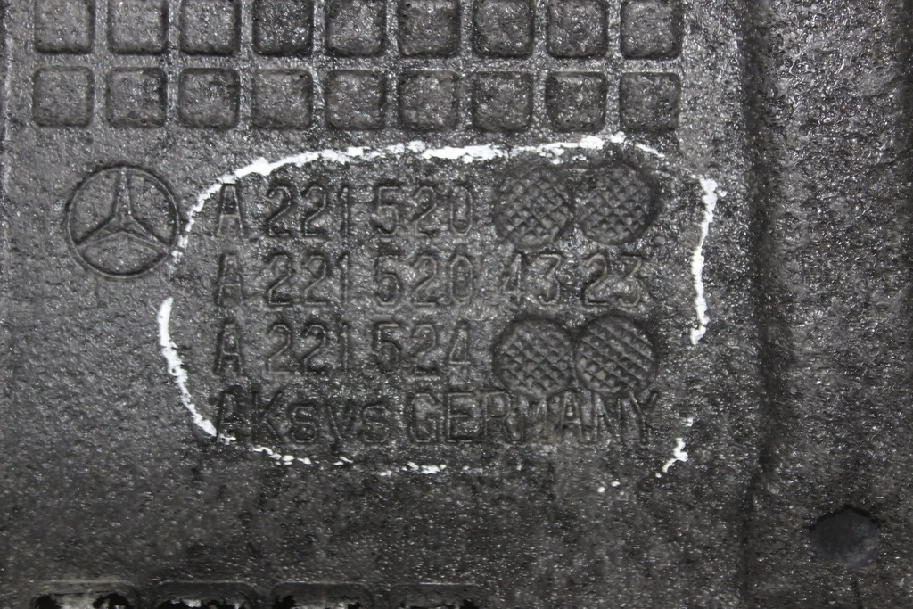 фото №16, Mercedes защита pod двигатель a2215204323