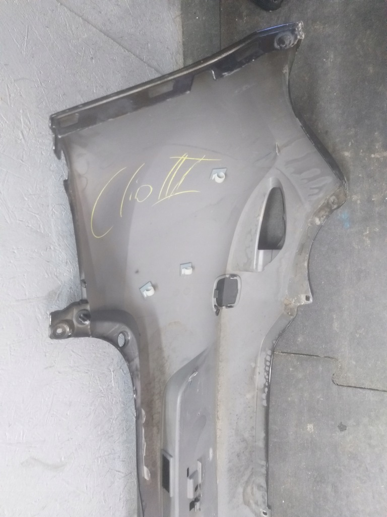 фото №5, Бампер задняя renault clio iii 3 lift