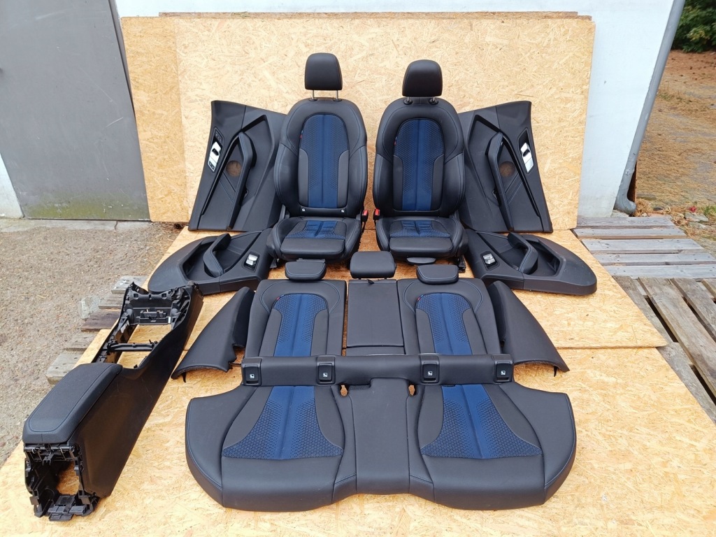 фото №1, Bmw 2 f44 kompletny середина салон сидіння m-pakiet оббивка idealny