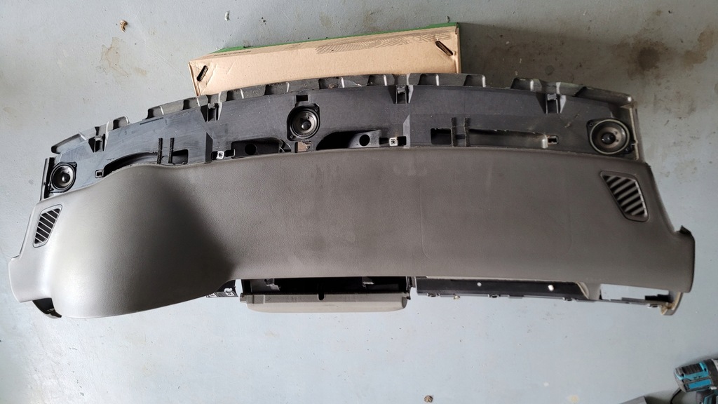 фото №8, Консоль панель приладів панель приладів audi a8 d3 бежева оригінал