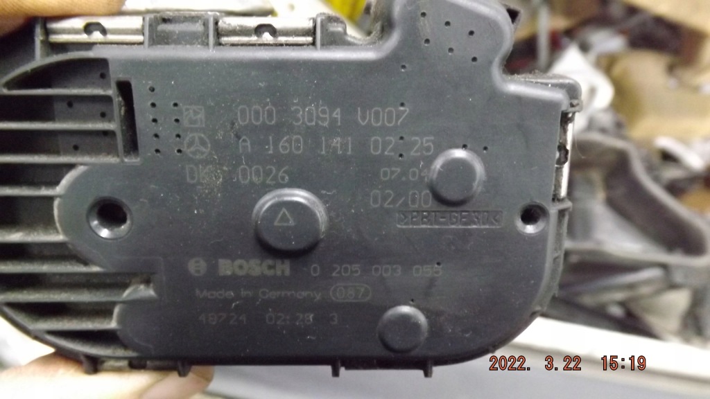 фото №3, Smart fortwo 450 0.7 04r дросельна заслінка