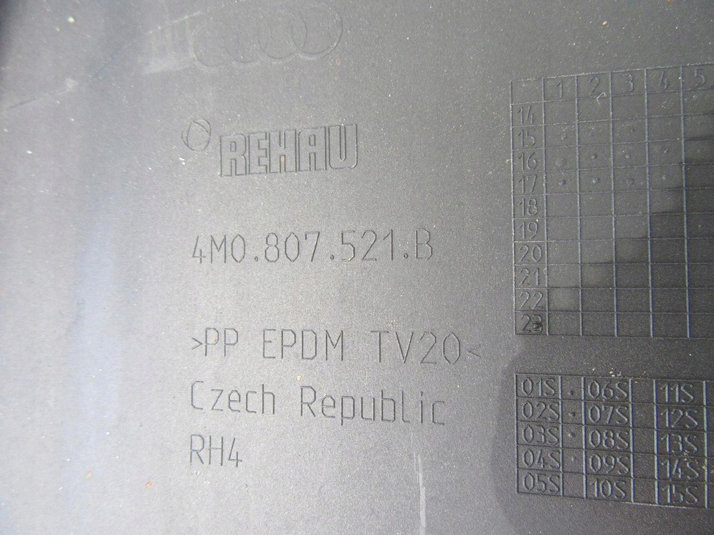 фото №9, Audi q7 4m0 s line спойлер диффузор задняя