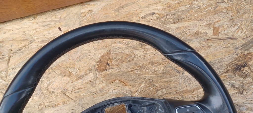 фото №9, Vw tiguan 1 i lift воздуховод трёхспицевая кожа мультифункция 1t0419091ac