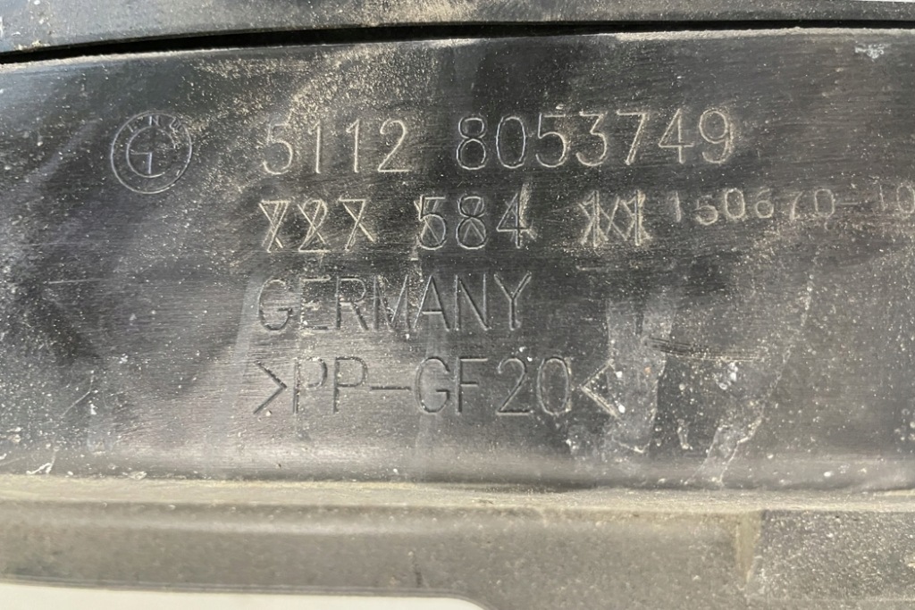 фото №9, Средний кронштейн заднего бампера bmw 7 f01, f02 8053749 3.0l дизель