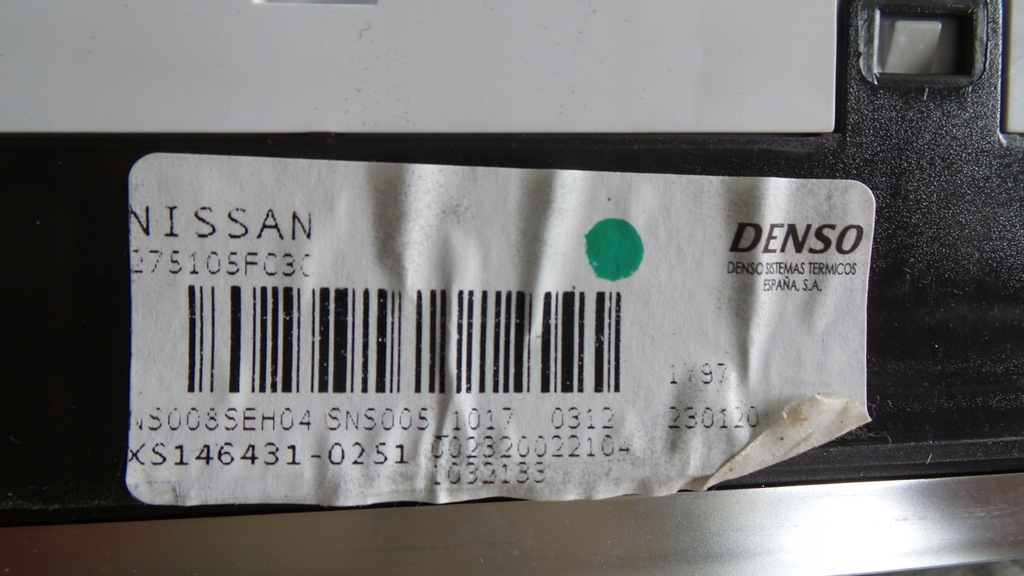 фото №8, Nissan micra k14 v панель кондиціонера кондиціонер 275105f030 2020r сидіння підігрів