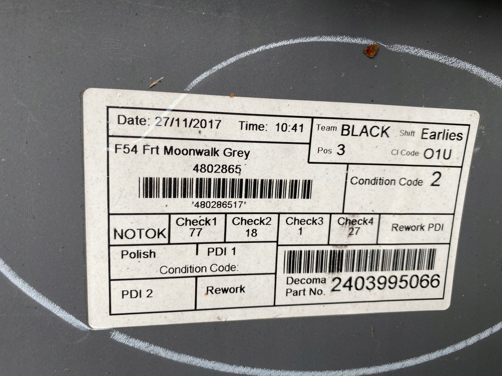 фото №7, Mini cooper f54 clubman бампер перед передній