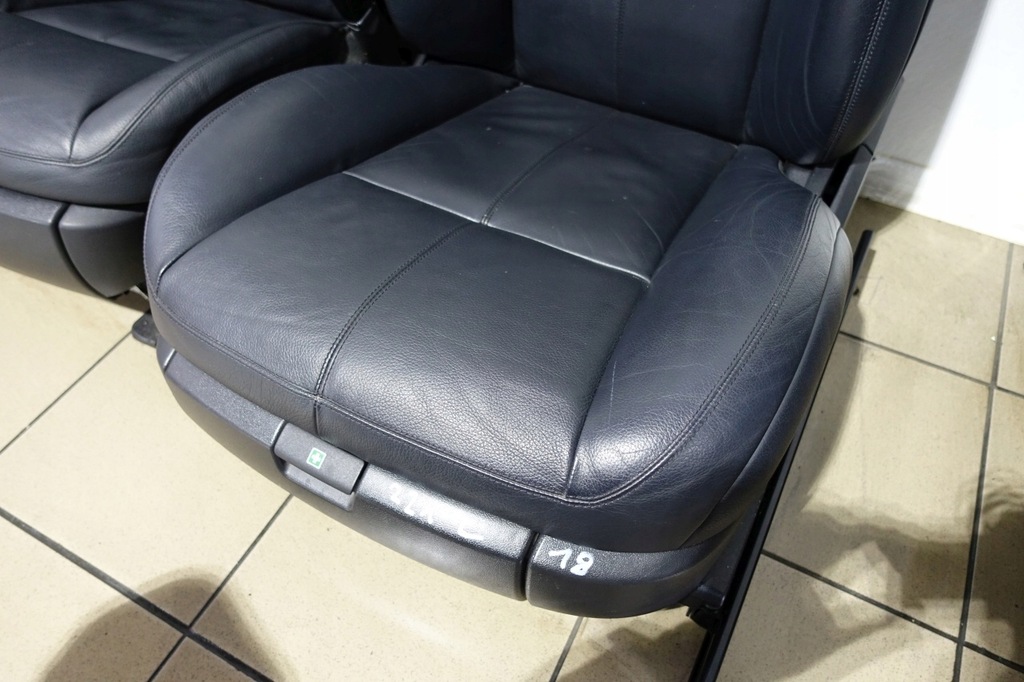 фото №5, Mercedes w221 long обивка сиденья обшивки сиденье заднее сиденье кожа