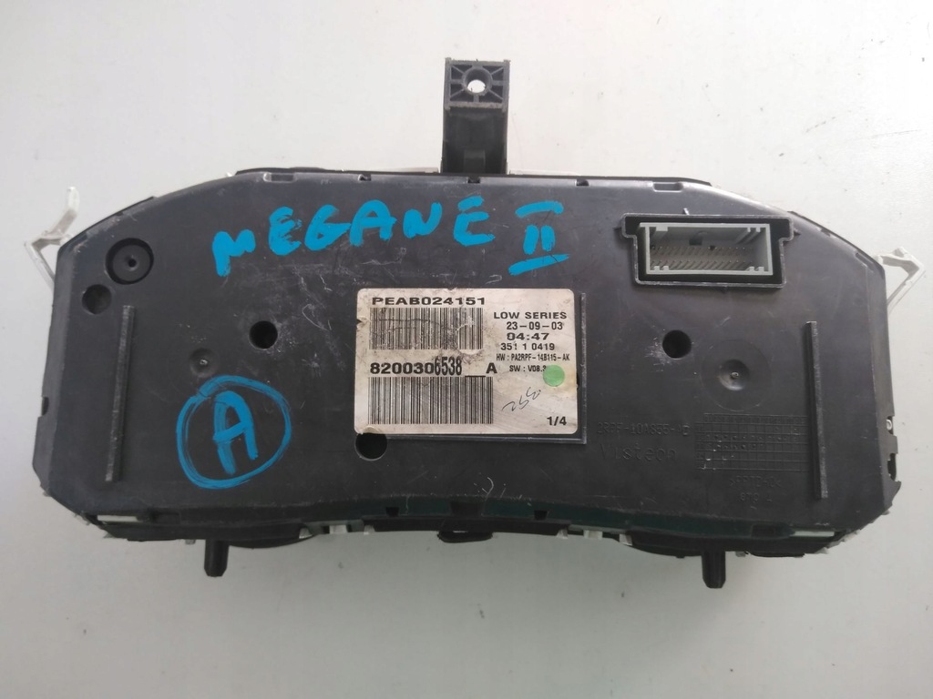 фото №4, Лічильник прилади renault megane ii 1.6 16v