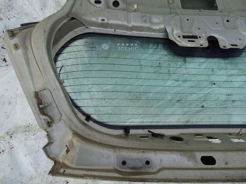 фото №9, Крышка багажника багажника renault scenic ii ted11 pierwszy лак